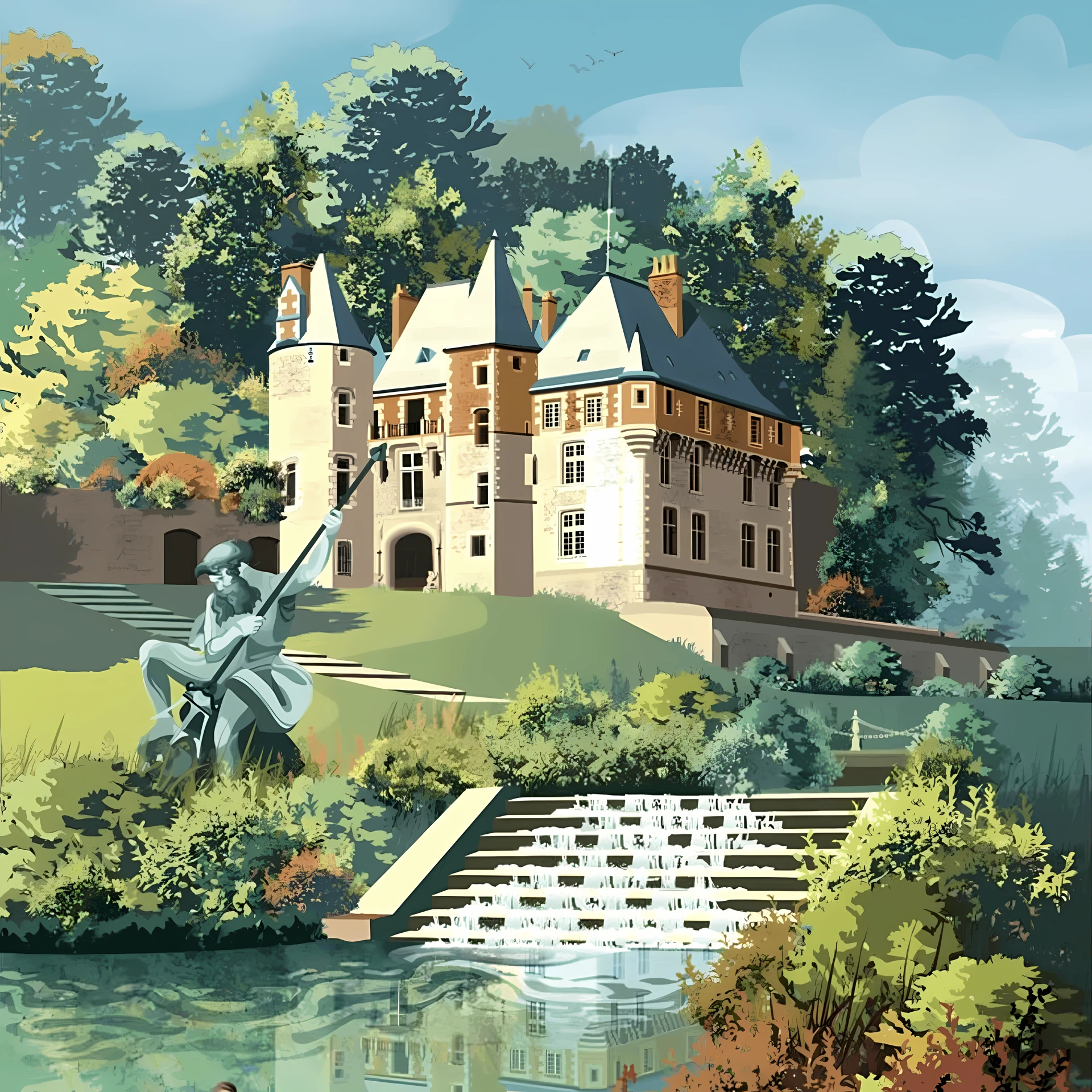 Château de Pocé sur Cisse