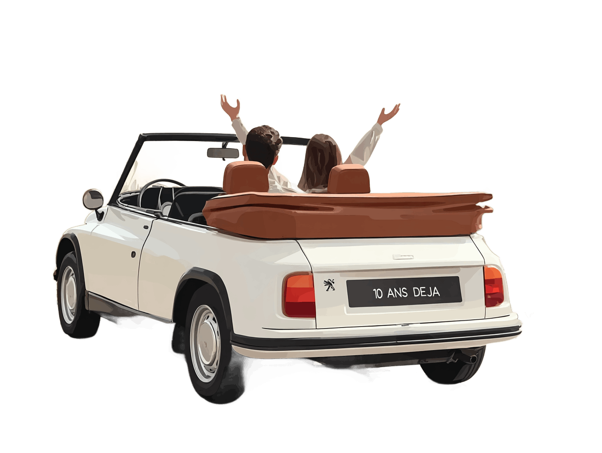 Voiture de Julia & Guillaume